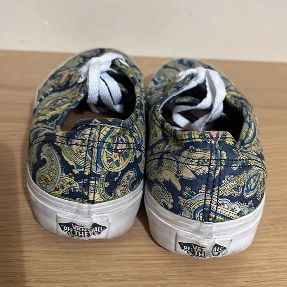 Vans Authentic Paisley Sneakers Women’s Size 6 Low Top - Picture 13 of 16